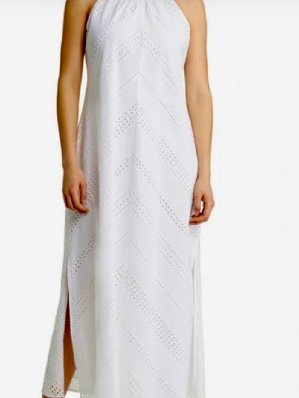 Tommy Bahama White Eyelet Dress (Resort Wear, Cruise, Vacation)